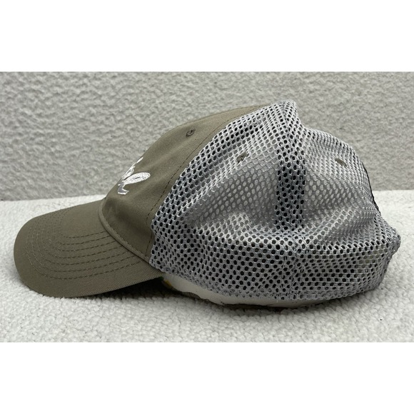 GLOCK Girl Hat Womens Taupe Gray Mesh Back Baseball Trucker Gun Pistol Hook Loop - Picture 3 of 9